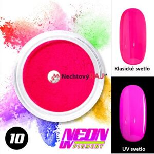 10. Neónový UV pigment