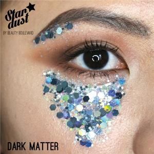 Beauty Boulevard Stardust - vodoodolné trblietky na telo a vlasy - Dark Matter