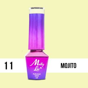 11. MOLLY LAC gél lak -Mojito 5ML