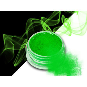 Ráj nehtů Smoke pigment - Neon Green