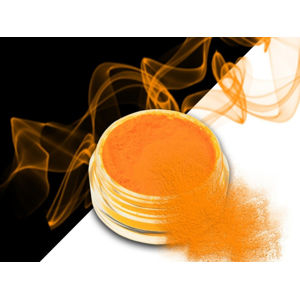Ráj nehtů Smoke pigment - Neon Light Orange