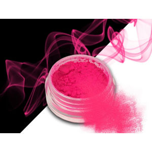 Ráj nehtů Smoke pigment - Neon Pink