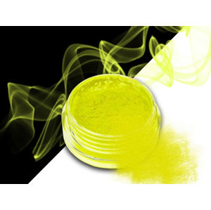 Ráj nehtů Smoke pigment - Neon Yellow