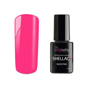 Ráj nehtů UV gel lak Shellac Me 12ml - Neon Pink