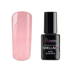 Ráj nehtů UV gel lak Shellac Me 12ml - Pearly Blush Rose