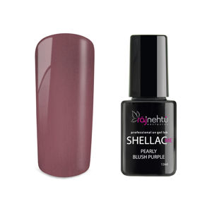 Ráj nehtů UV gel lak Shellac Me 12ml - Pearly Blush Purple