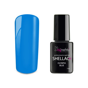 Ráj nehtů UV gel lak Shellac Me 12ml - Olympia Blue