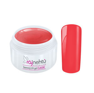 Ráj nehtů Barevný UV gel CLASSIC - Strawberry 5ml