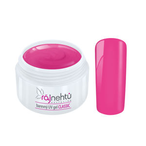 Ráj nehtů Barevný UV gel CLASSIC - Dolls Pink 5ml
