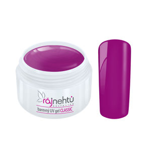 Ráj nehtů Barevný UV gel CLASSIC - Lavender Deluxe 5ml