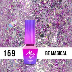 159. MOLLY LAC gél lak - Be Magical 5ML Ružová