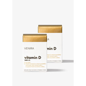 VENIRA vitamín D, 160 kapsúl 160 kapsúl