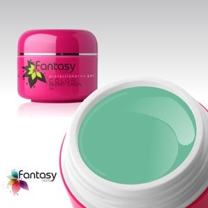 Fantasy nails Farebný UV gél Fantasy Color 5g - Secret Green