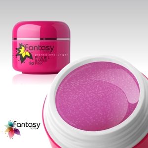 Fantasy nails Farebný UV gél Fantasy Pixel 5g - Barbie Pink