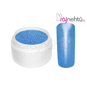 Raj nechtov Farebný UV gél GLIMMER - Neon Blue - 5ml