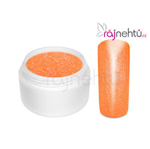 Raj nechtov Farebný UV gél GLIMMER - Neon Orange - 5ml