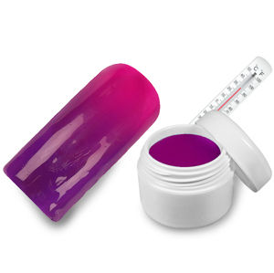 Raj nechtov - Farebný UV gél THERMO - violet/pink - 5 ml