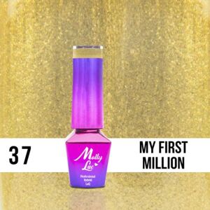 37. MOLLY LAC gél lak - My First Million 5ML