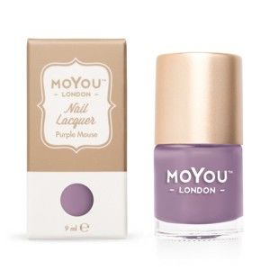 MoYou Pečiatkovací lak na nechty - Purple Mouse 9 ml
