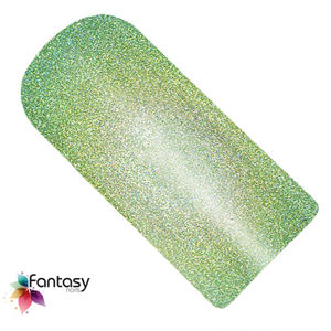 Fantasy nails UV gél lak Fantasy Holographic 12ml - Green