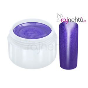 Ráj nehtů Raj nechtov Farebný UV gél METALLIC - Violet 5ml