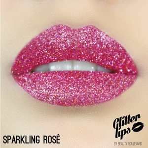 Beauty Boulevard Glitter Lips, vodoodolné trblietky na pery - Sparkling Rosé 3,5ml