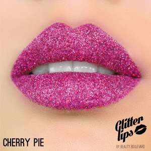 Beauty Boulevard Glitter Lips, vodoodolné trblietky na pery - Cherry Pie 3,5ml