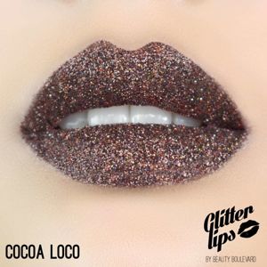 Beauty Boulevard Glitter Lips, vodoodolné trblietky na pery - Cocoa Loco 3,5ml