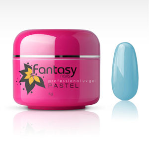 Fantasy nails Farebný UV gél Fantasy Pastel 5g - Light Blue