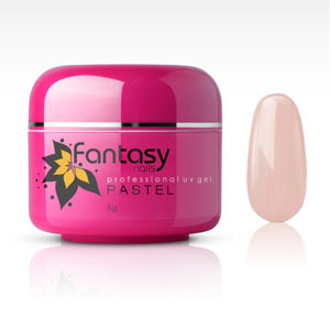 Fantasy nails Farebný UV gél Fantasy Pastel 5g - Sweet Pink