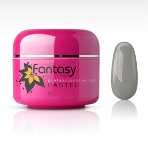 Fantasy nails Farebný UV gél Fantasy Pastel 5g - Graphite