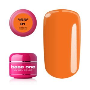 Base one farebný gel Orange nectar 81 Oranžová