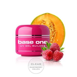 Base one UV gél 5g - Raspberry melon Číra