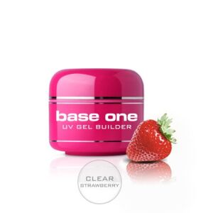 Base one UV gél Clear 5g - Strawberry Číra