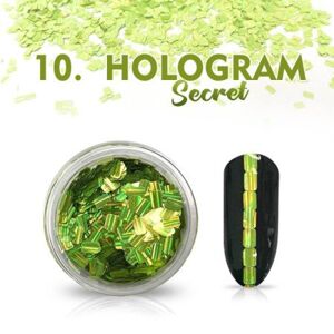Hologram Secret 10 - zelené