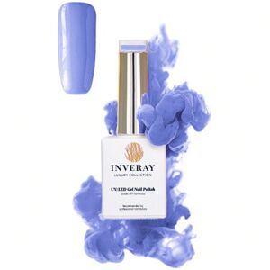 Inveray UV/LED Gél lak N°128 Lavender Sky 10ml Modrá