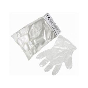 Jednorázové fóliové rukavice 100 ks