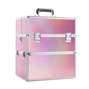 Kozmetický kufrík na lampu XXL De Luxe K105-9H Ružová