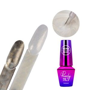 Molly Lac perleťový top coat White Gold 10g