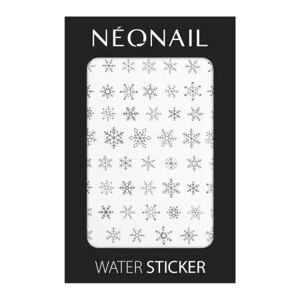 NeoNail® vianočná vodolepka na nechty vločky- NN38