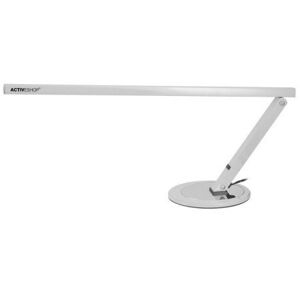 Profesionálna stolová lampa slim strieborná 20W