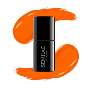 Semilac - gél lak 566 - Neon Orange 7ml Oranžová