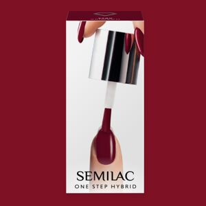 Semilac One Step gél lak S580 Crimson 5ml Červená