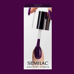 Semilac One Step gél lak S780 Plum Wine 5ml Fialová