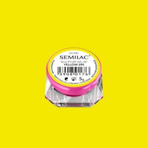 Semilac sculpture UV gél 4D Yellow 5 g