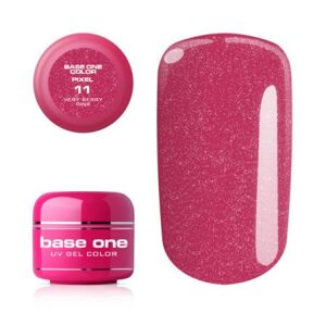 Silcare Base One Pixel UV gél 11 Very Berry Pink 5 g Ružová