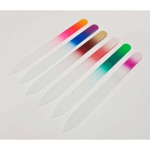 Sklenený pilník multicolor 14cm