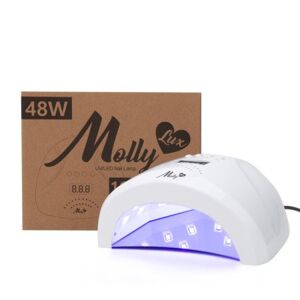 UV/LED lampa Molly Lac 48W biela Biela