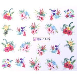 Vodonálepky s motívom kvetov BN-1165